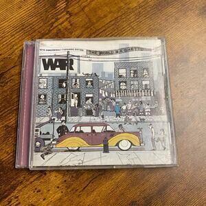The World Is a Ghetto: 40th Anniversary Expanded Edition by War (CD, 2012)